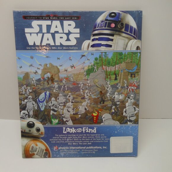 2017 Journey to Star Wars The Last Jedi Look and Find Book - Picture 4 of 8